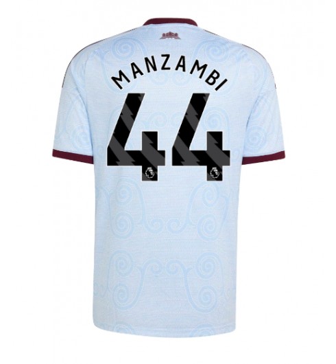Aston Villa Johan Manzambi #44 Tredjedrakt 2026-27 Korte ermer Aston Villa Johan Manzambi #44 Tredjedrakt 2026-27 Korte ermer
